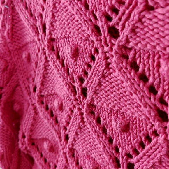 Tommy Hilfiger Pink Knot Sweater Size Small - Picture 8 of 8